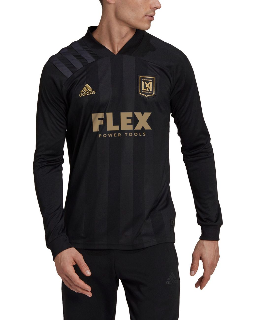 adidas Los Angeles Fc '20-'21 Primary Replica Long Sleeve Jersey in ...