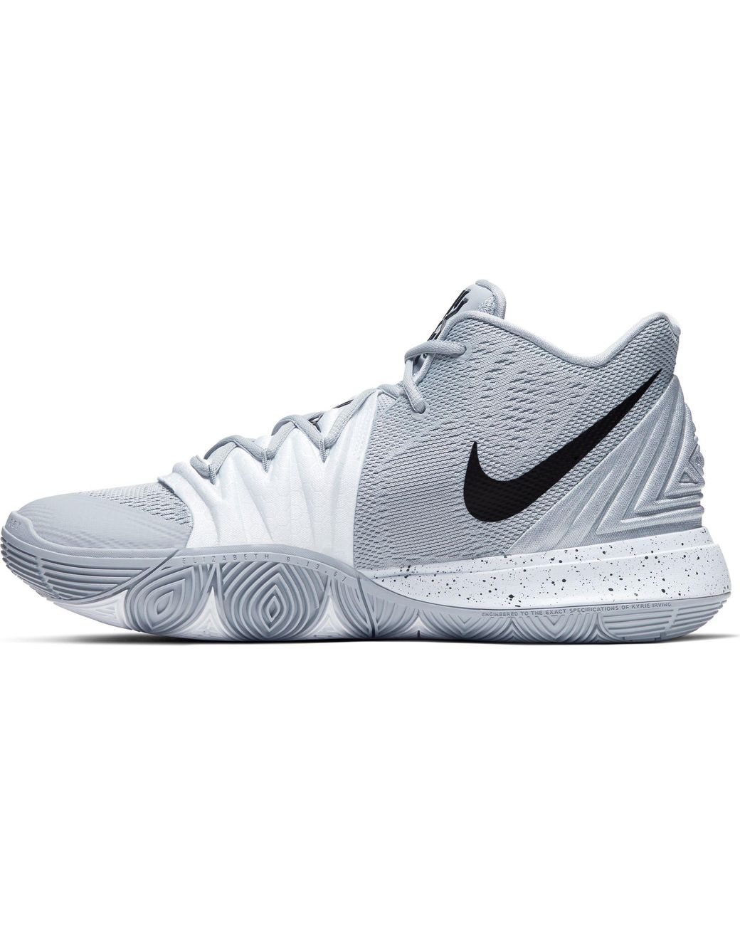 Nike Rubber Kyrie 5 Basketball Shoes in Grey/Black (Gray) for Men | Lyst