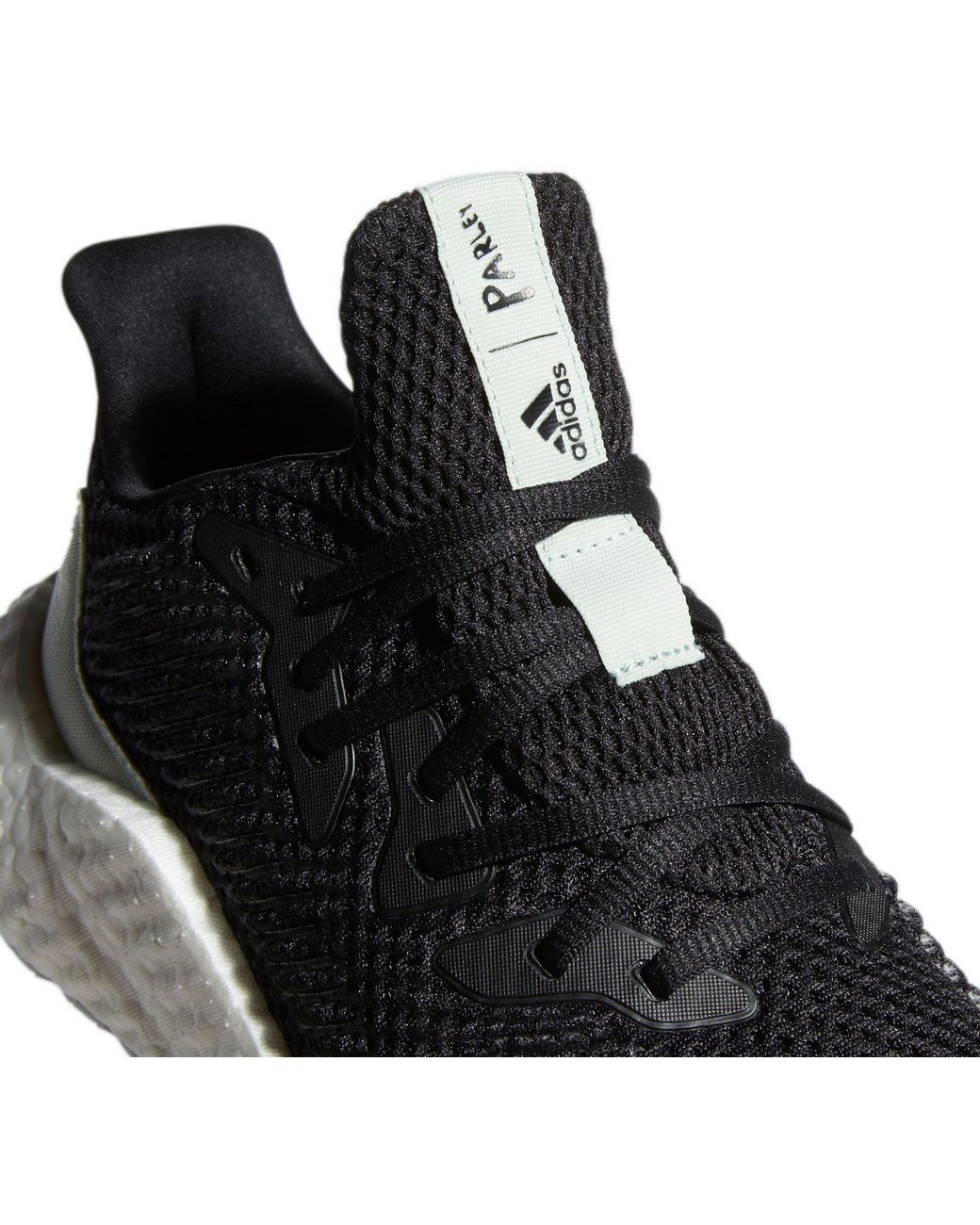 adidas Alphaboost Parley Shoes in Black/White (Black) for Men | Lyst