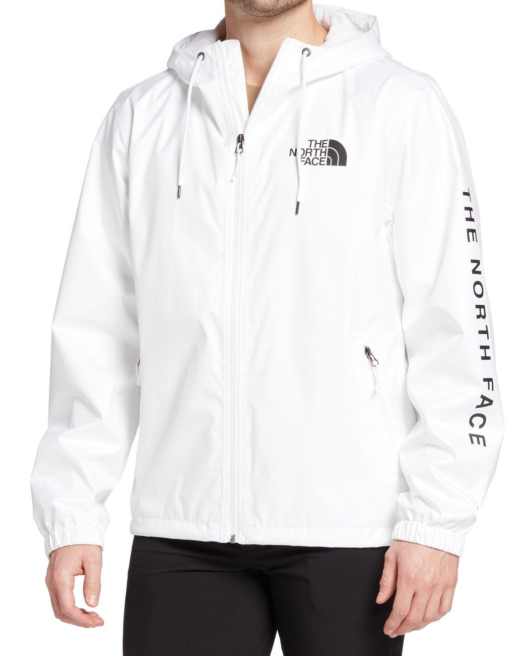 The North Face Novelty Rain Jacket in White for Men Lyst
