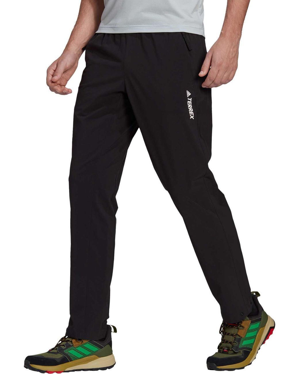 adidas Liteflex Hiking Pants in Black for Men - Lyst