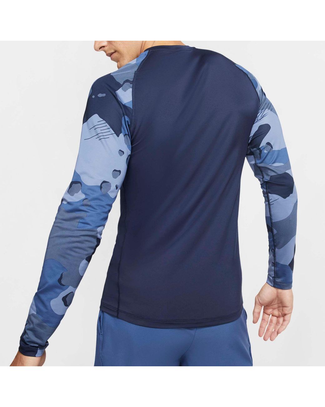nike pro camo long sleeve