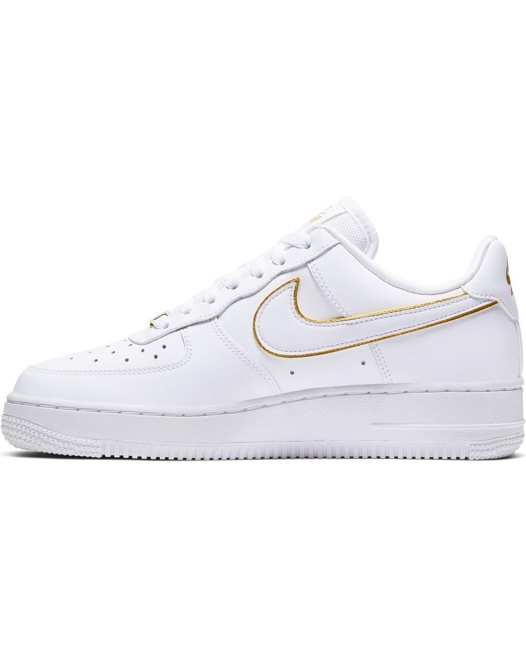 nike af1 white gold
