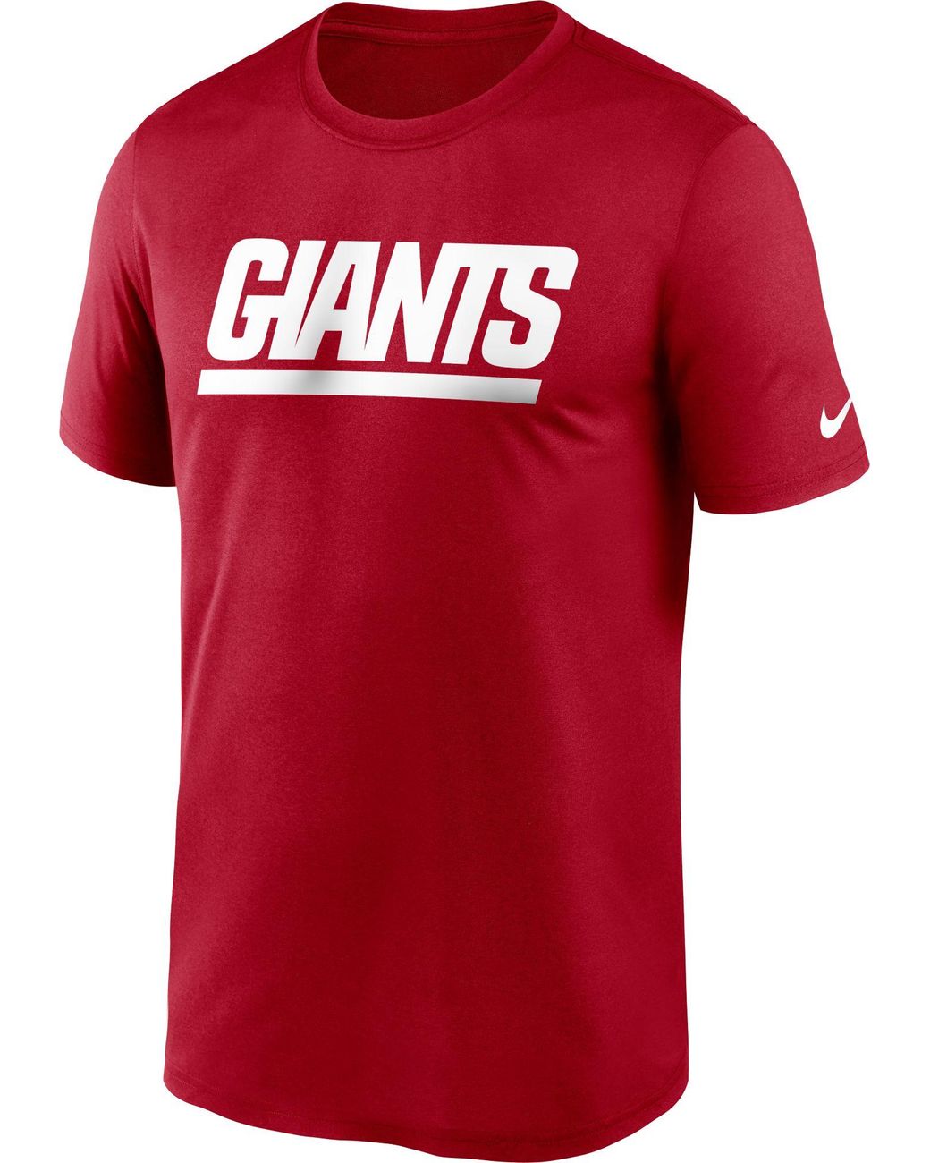Nike New York Giants Sideline Dri-fit Cotton T-shirt in Red for Men - Lyst