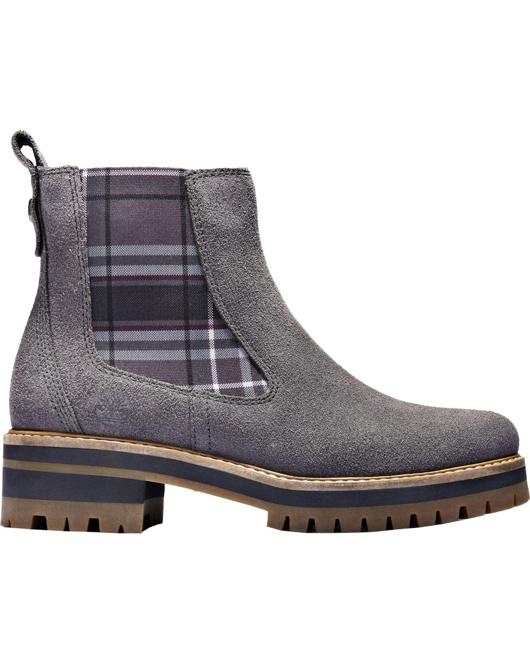 timberland women's courmayeur valley chelsea boots grey