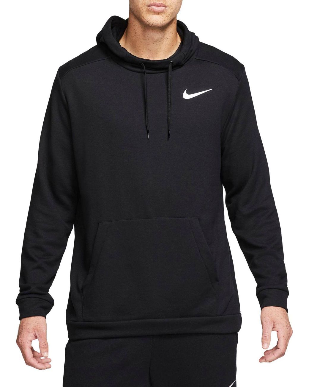 Nike Fleece Dri-fit Training Hoodie in Black for Men - Lyst