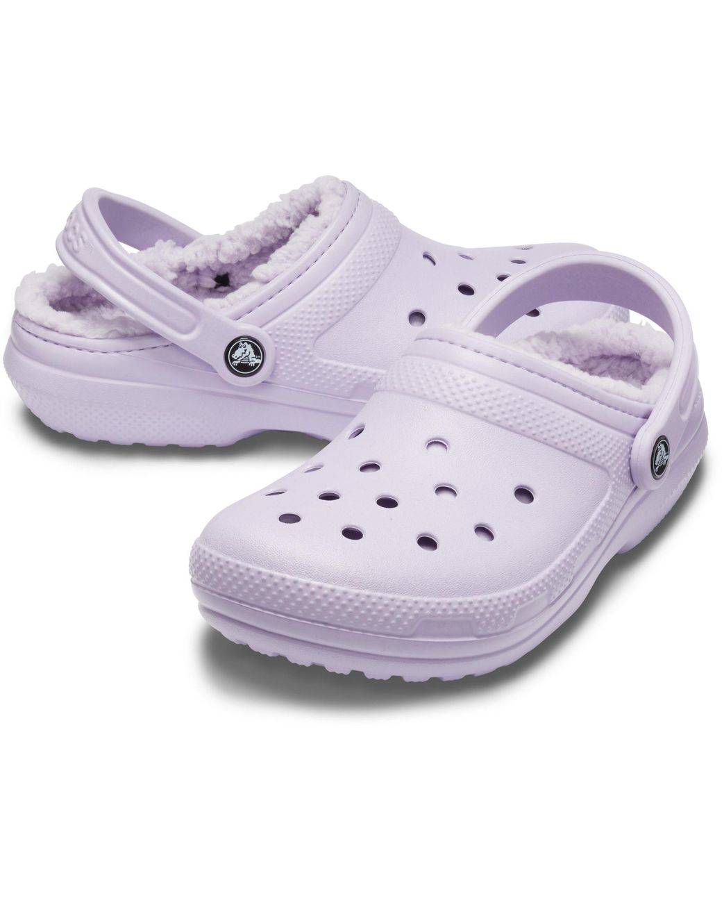 lavender crocs size 6
