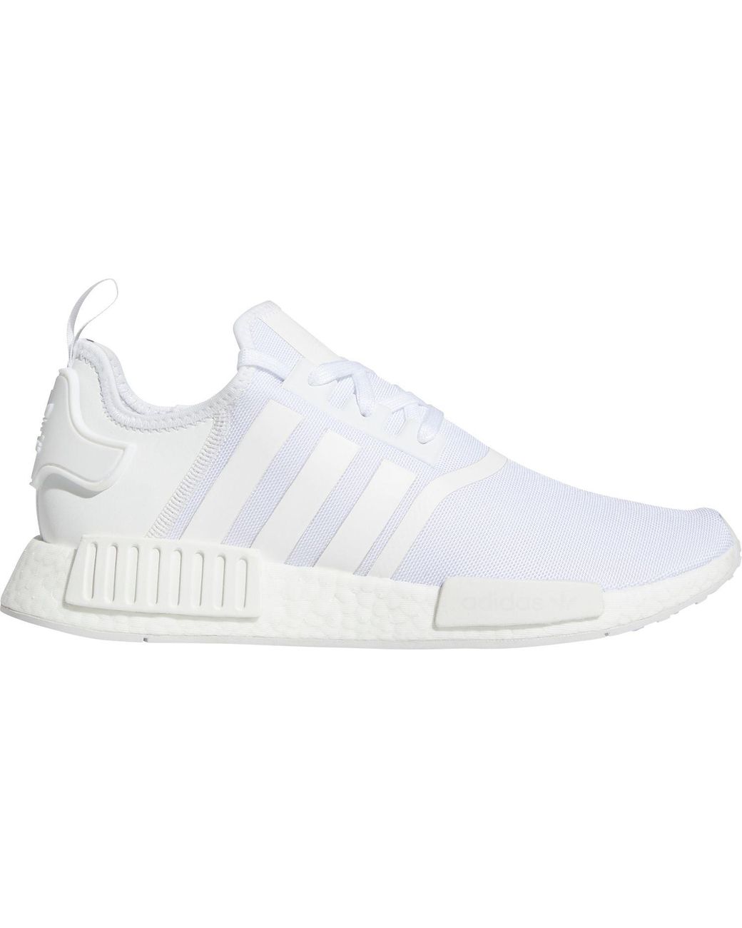 adidas Lace Originals Nmd_r1 Shoes in White/White/White (White) for Men - Lyst