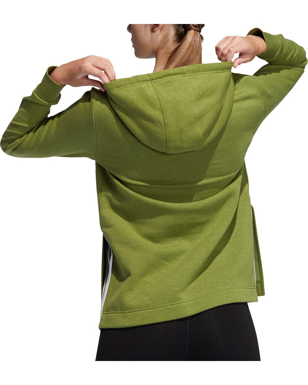 adidas women's badge of sport post game hoodie