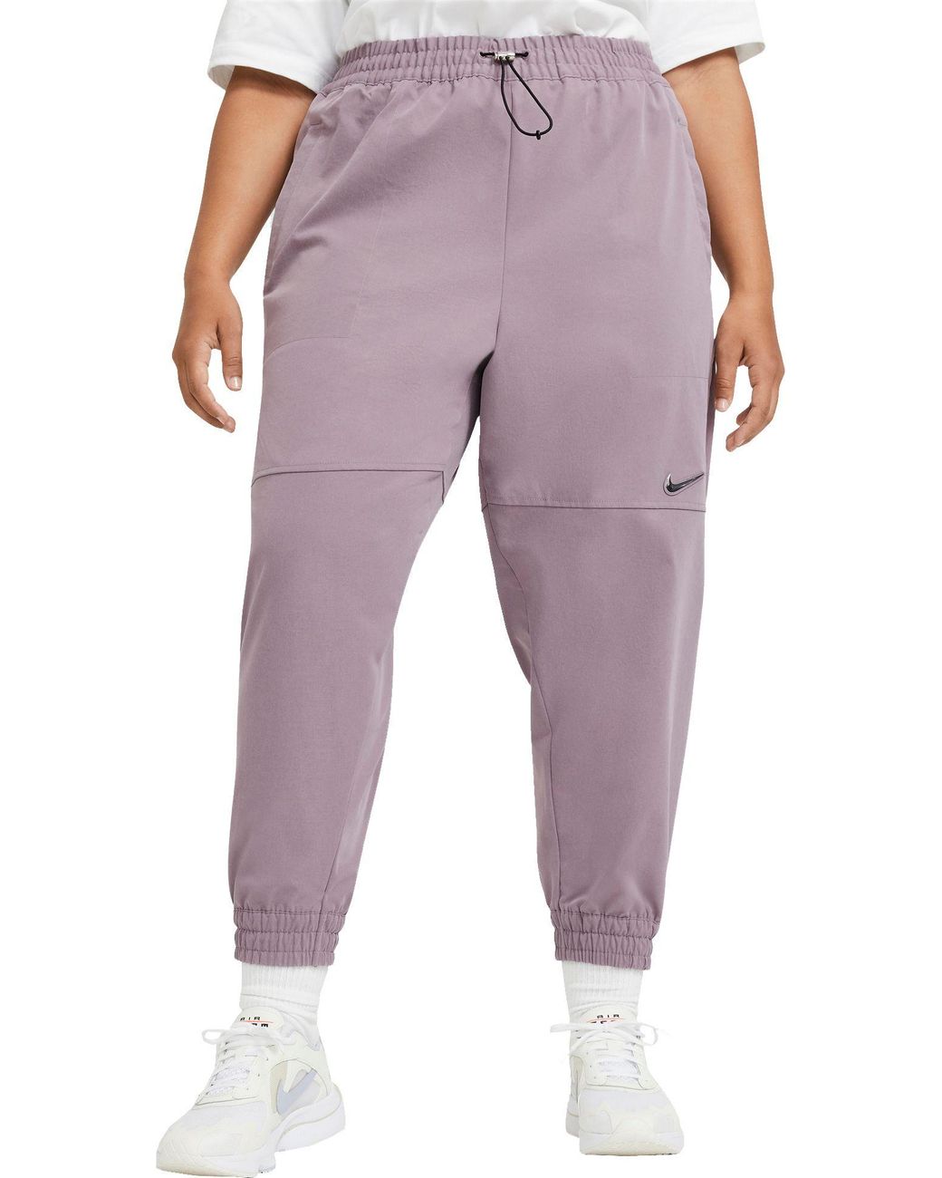 double swoosh pants
