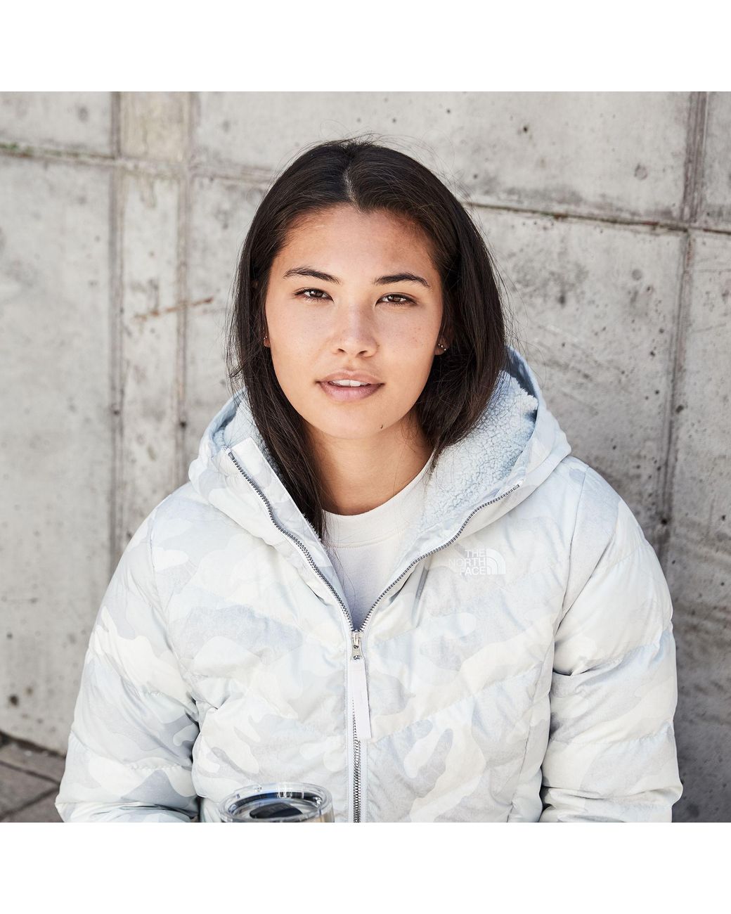 North face women's alpz luxe hooded jacket top