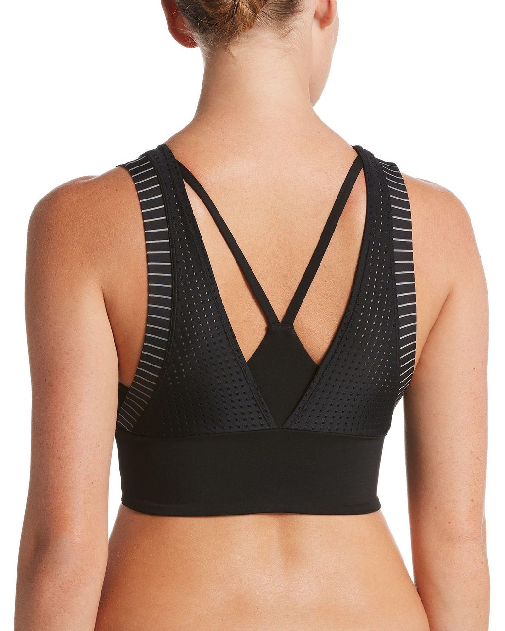 nike sport mesh layered midkini