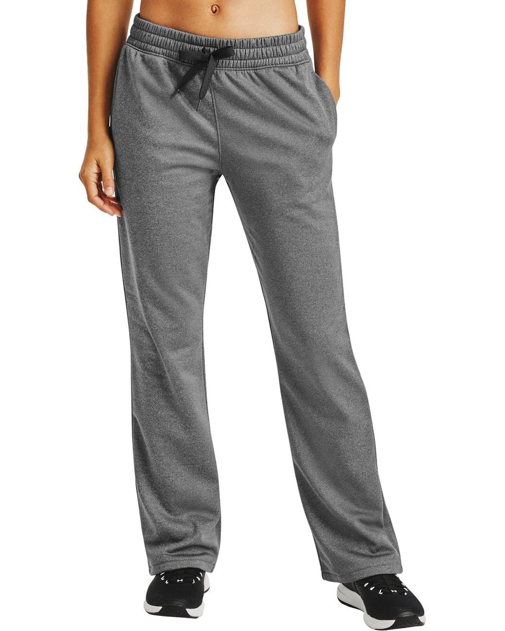 open bottom fleece pants