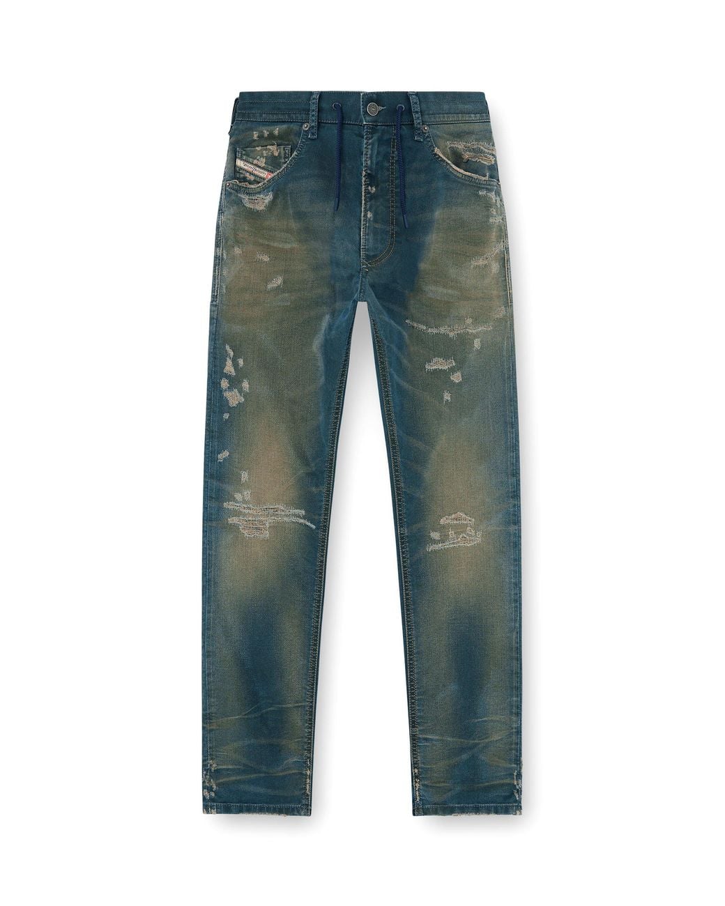 メンズ DIESEL デニムパンツ ジョグジーンズ Blue