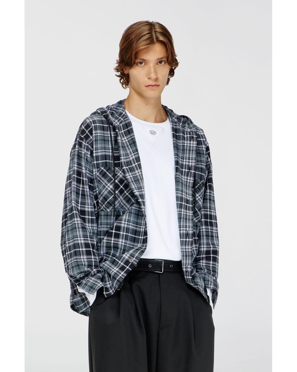 DIESEL Blue Shirts for men