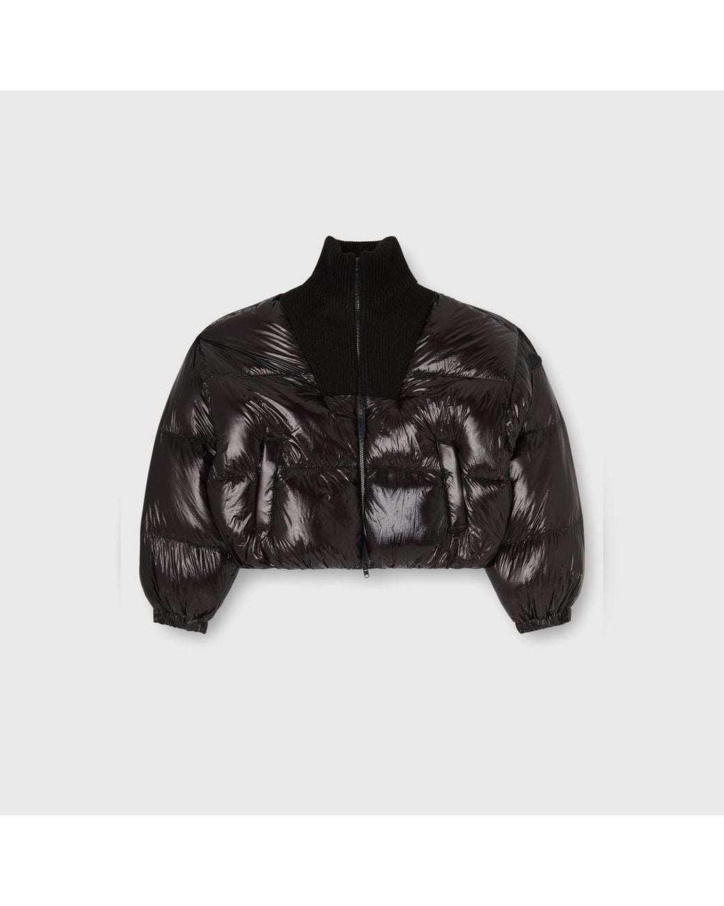DIESEL Black Down Puffer Jacket