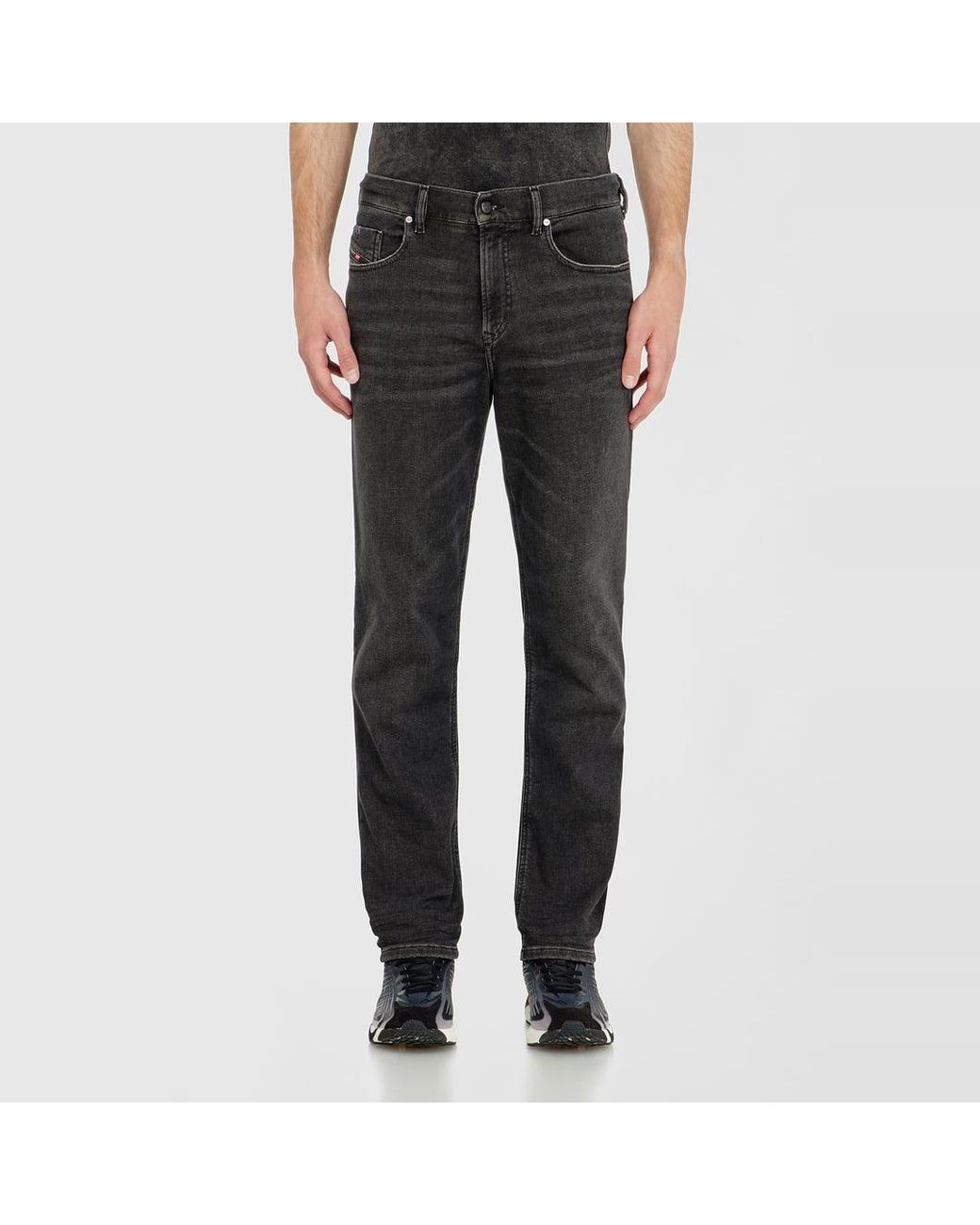DIESEL Black Regular Regular Waist 2090 D-Veekley Joggjeans, /Dark, Zip Fly for men