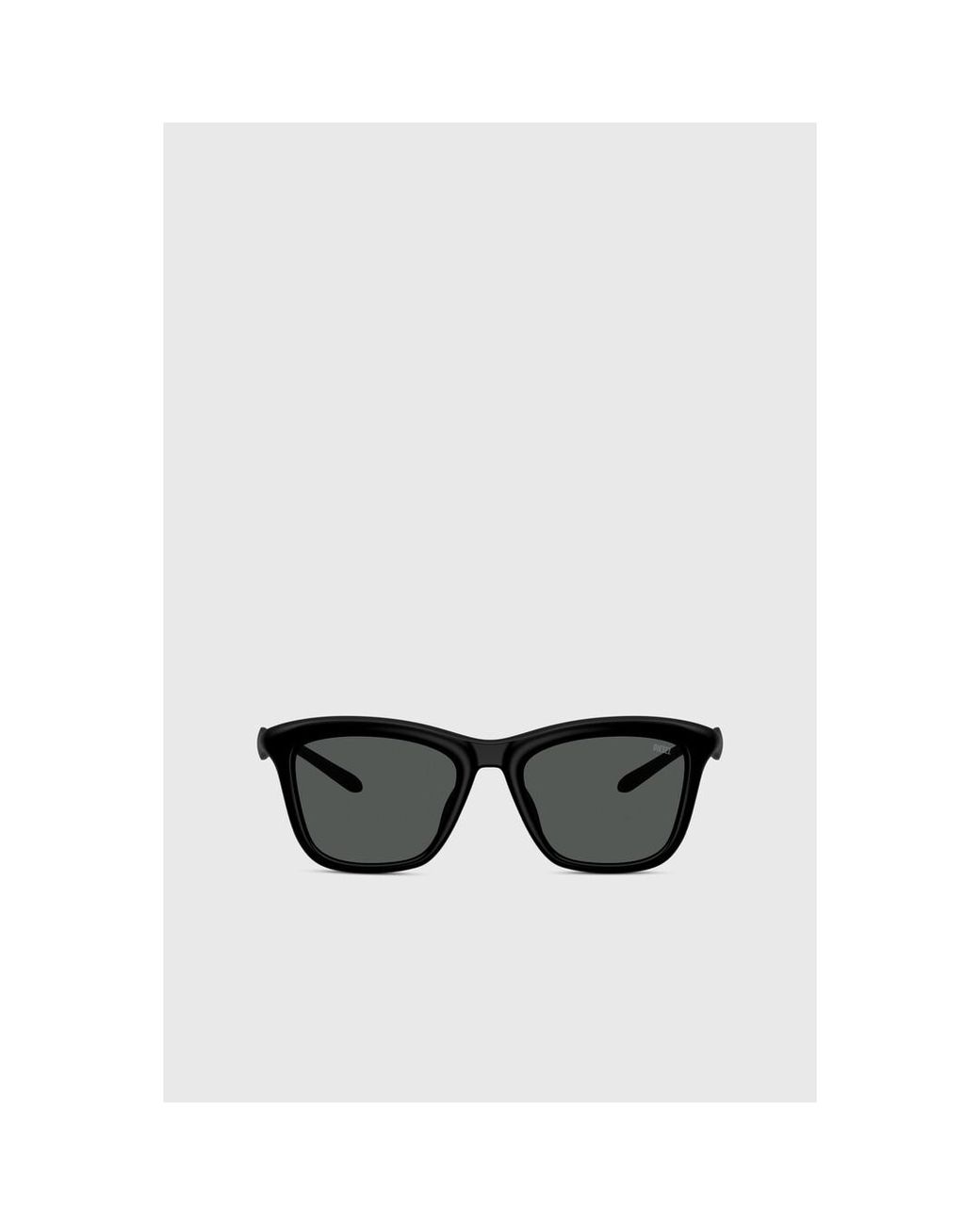 DIESEL Black Eckige Sonnenbrille