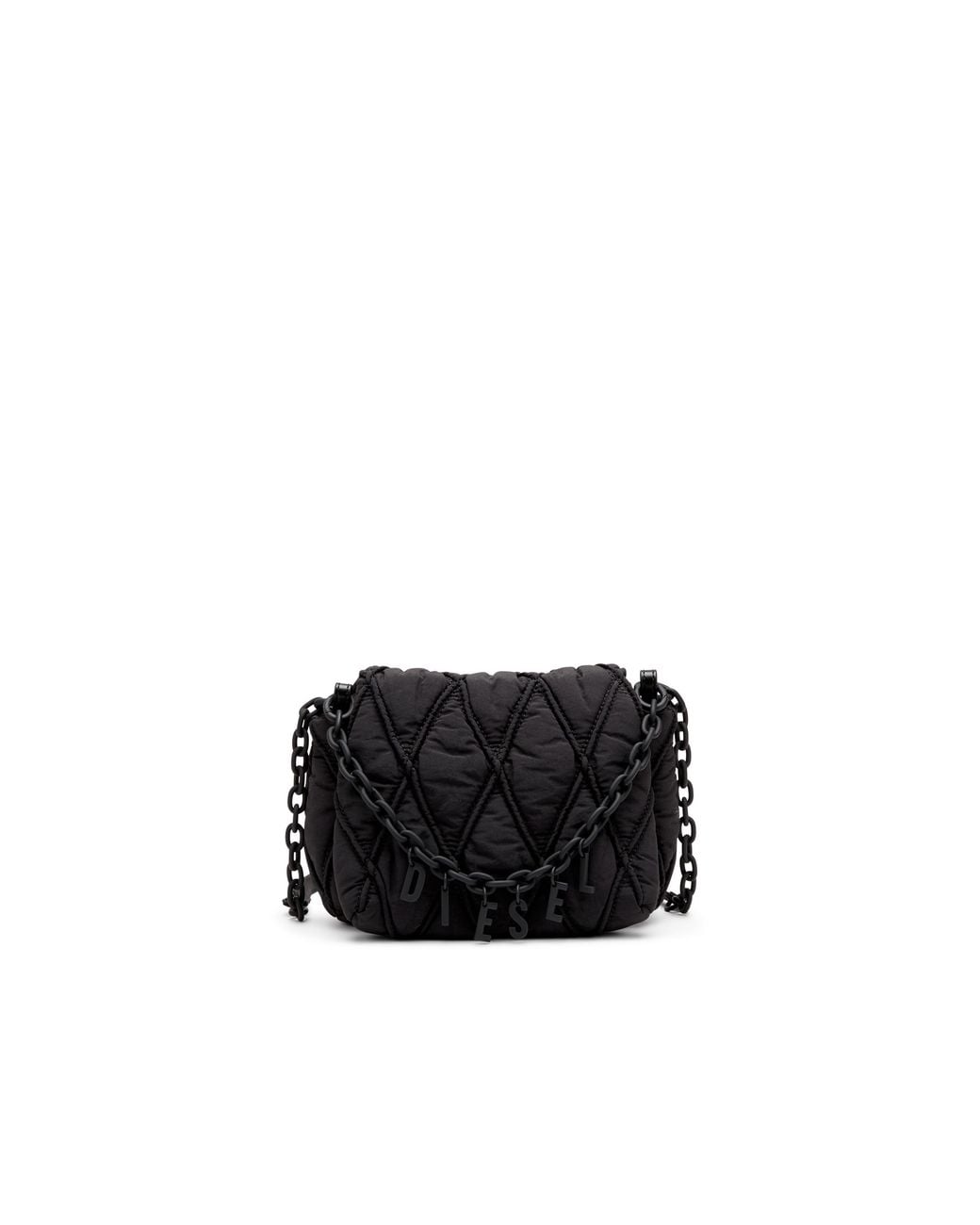 DIESEL Charm-D S-Small Shoulder Bag in Black | Lyst