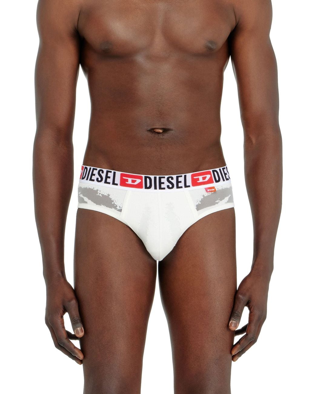 Braguita Con Efecto Devoré Semitransparente DIESEL de hombre de color Blue