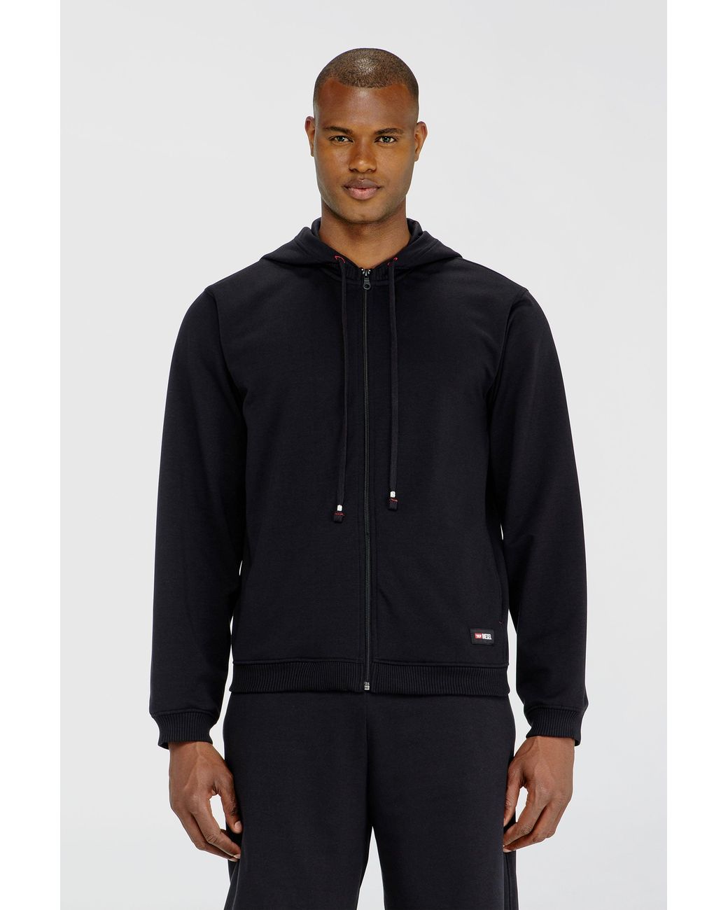 DIESEL Blue Hoodie for men