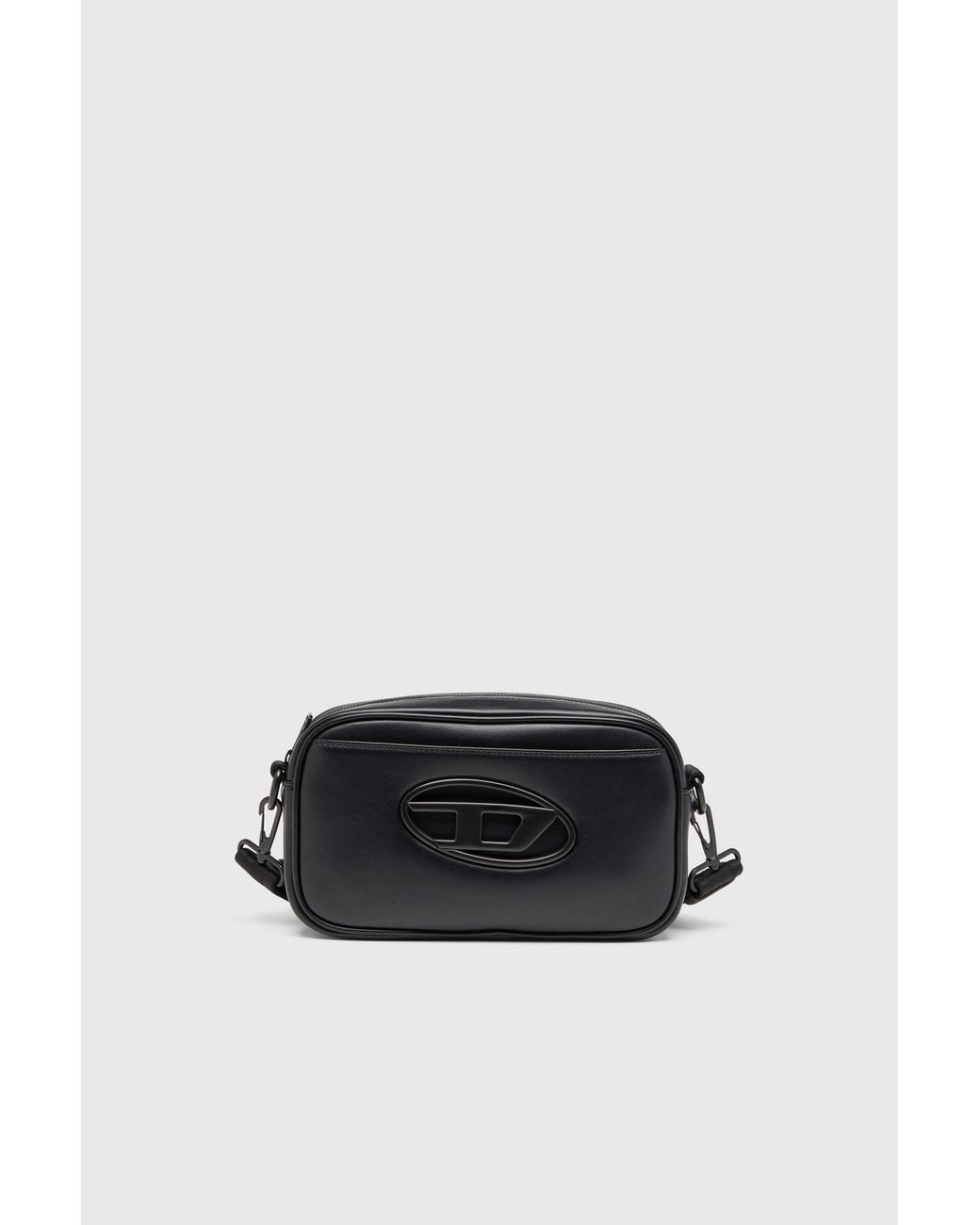 DIESEL Black Holi-D-Camera Bag for men