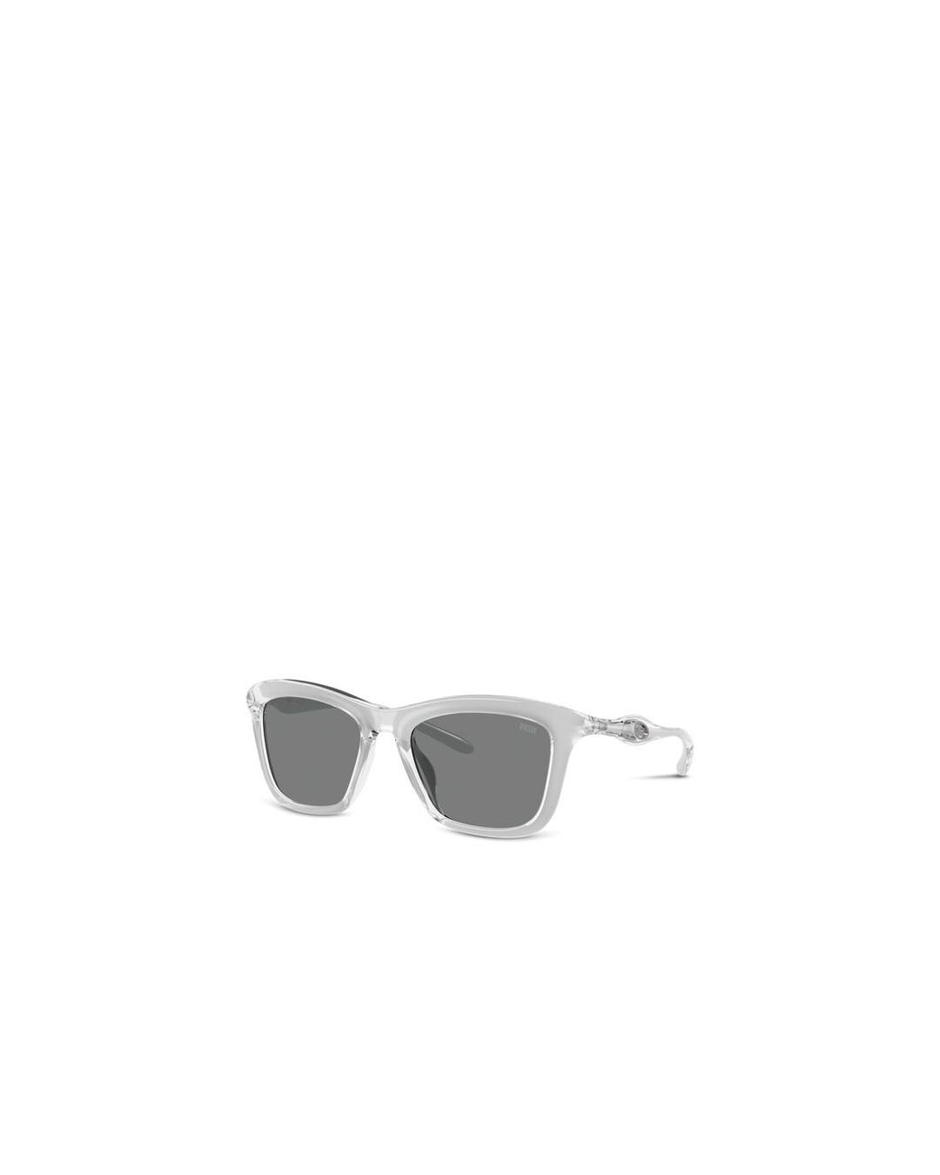 DIESEL Gray Eckige Sonnenbrille