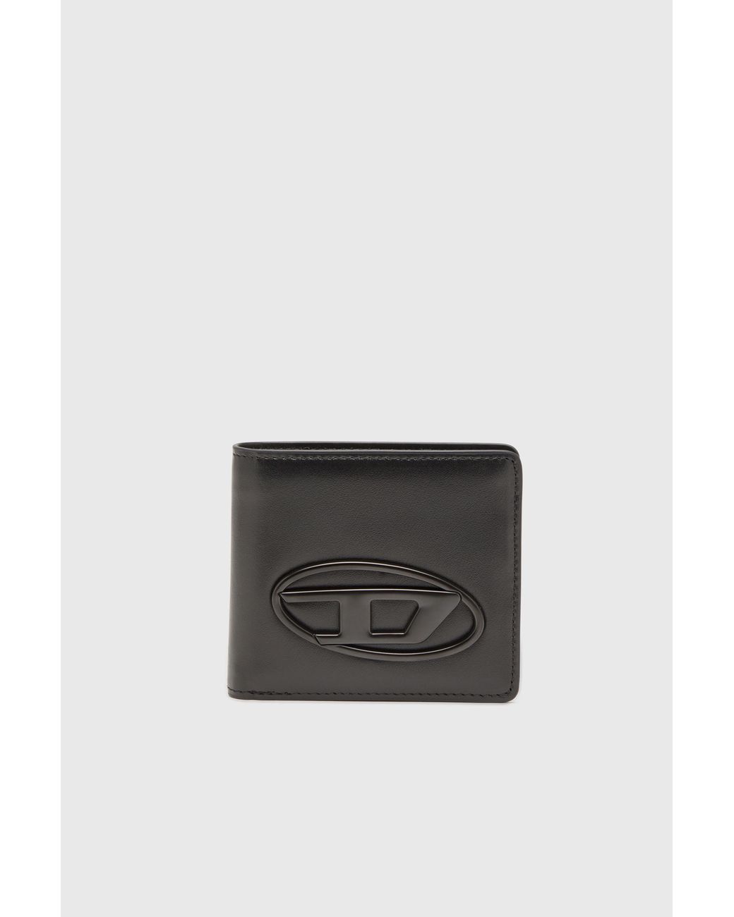 DIESEL Black Bi-Fold Wallet