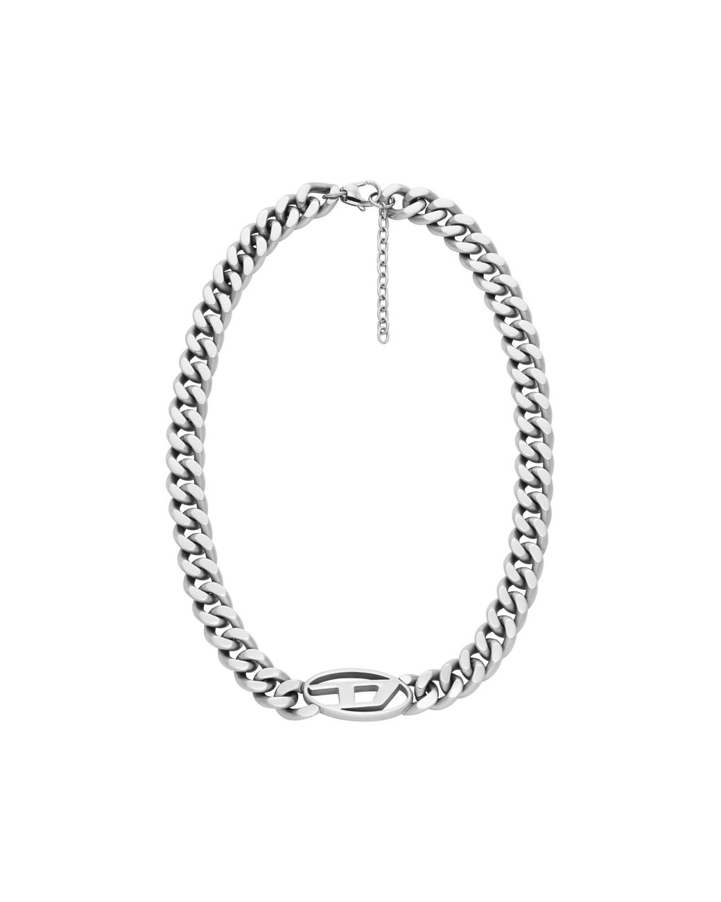DIESEL Metallic Necklaces for men