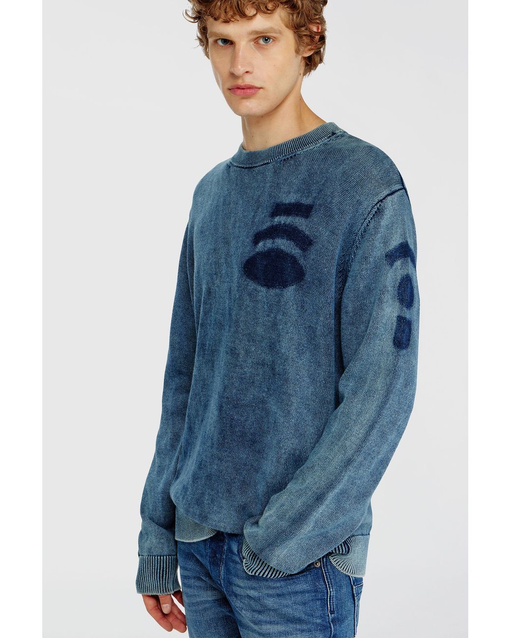 DIESEL Pullover in Blue für Herren