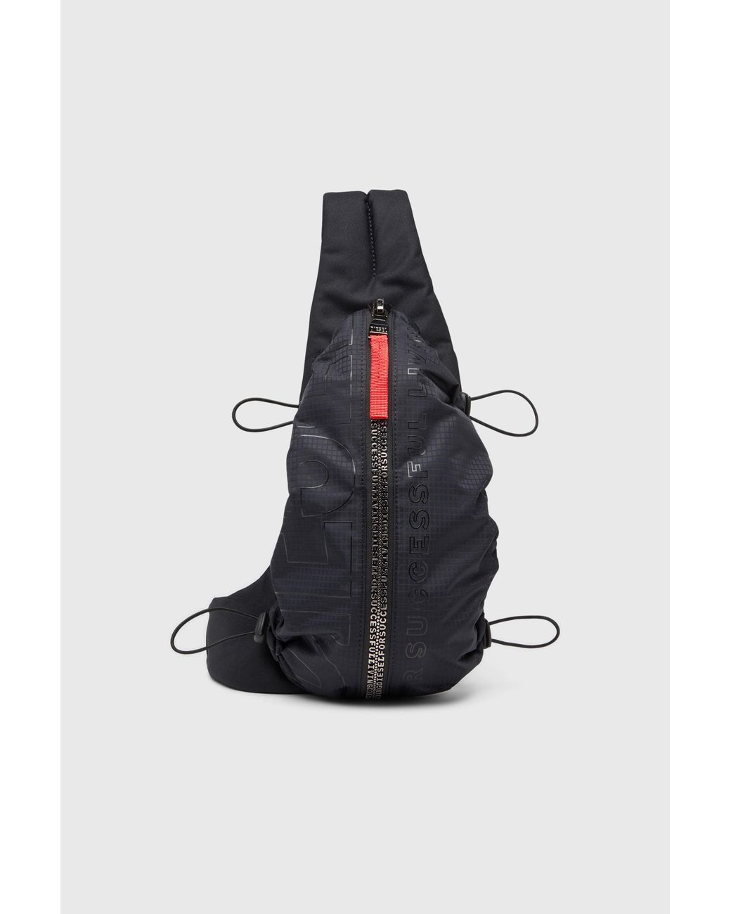 DIESEL White Zip-D-Sling Bag for men