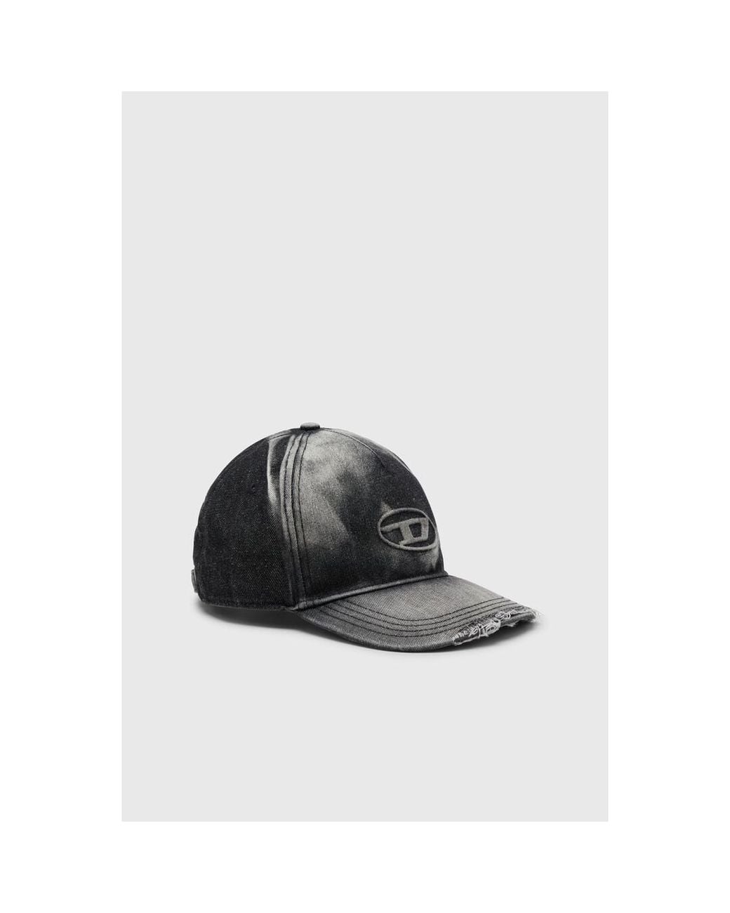 DIESEL Black Baseball Cap for men