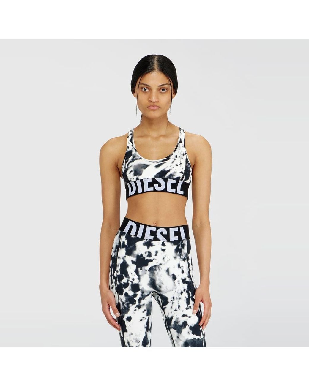 DIESEL White Sports Bra