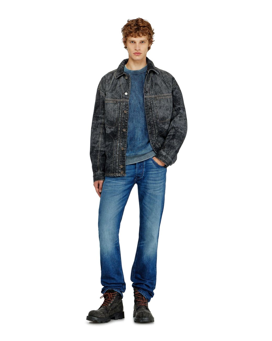 DIESEL Pullover in Blue für Herren