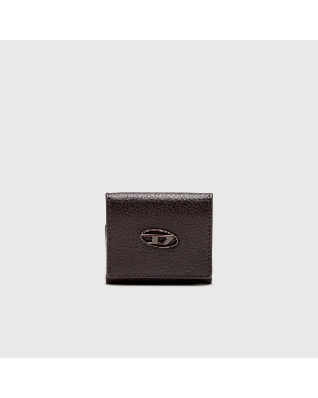 DIESEL Brown Coin Purse for men