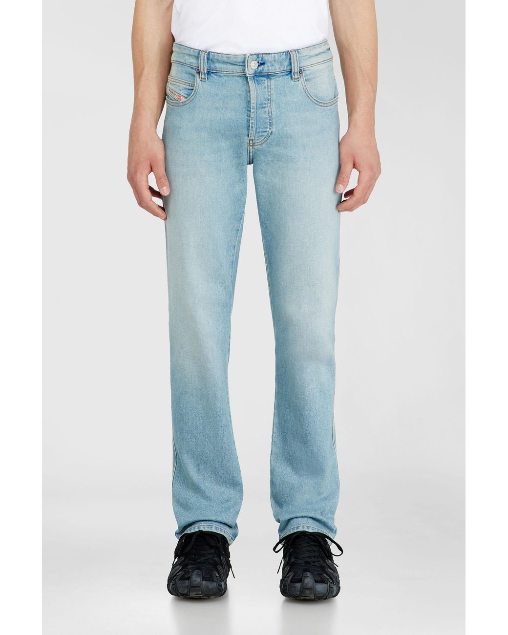 DIESEL Blue Slim Jeans Regular Waist 1993 D-Vyl, Light, Button Fly for men