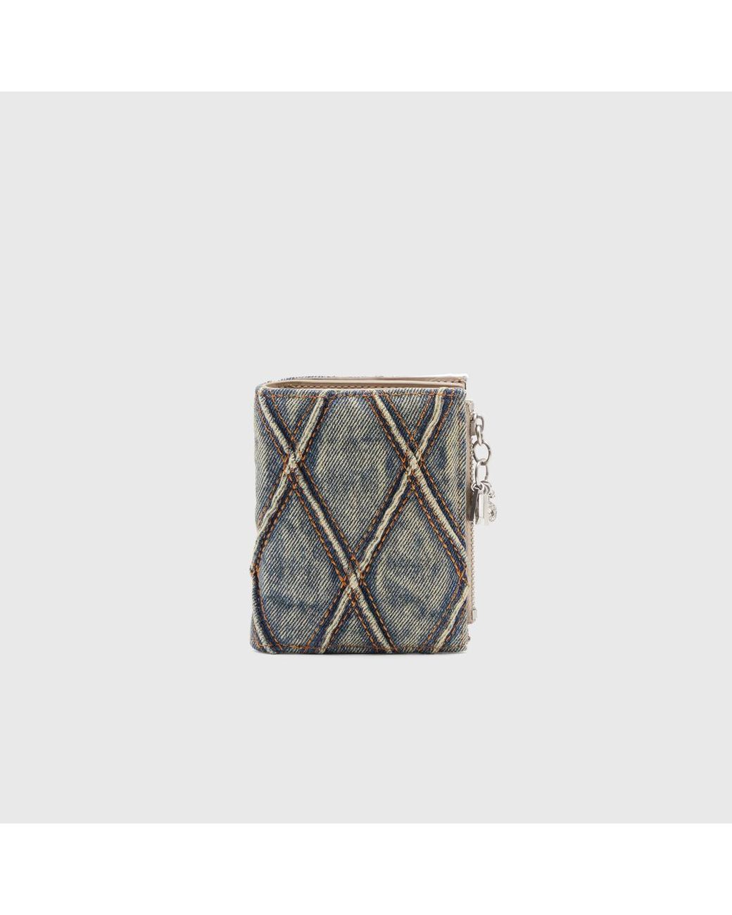 DIESEL Gray Small Wallet