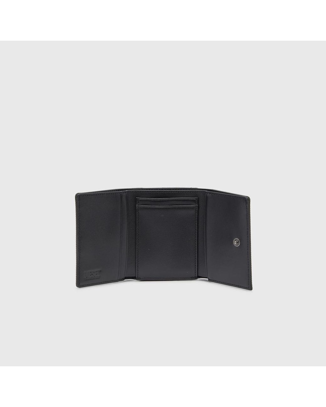DIESEL Münztasche Mit Geprägtem Patch in Gray für Herren