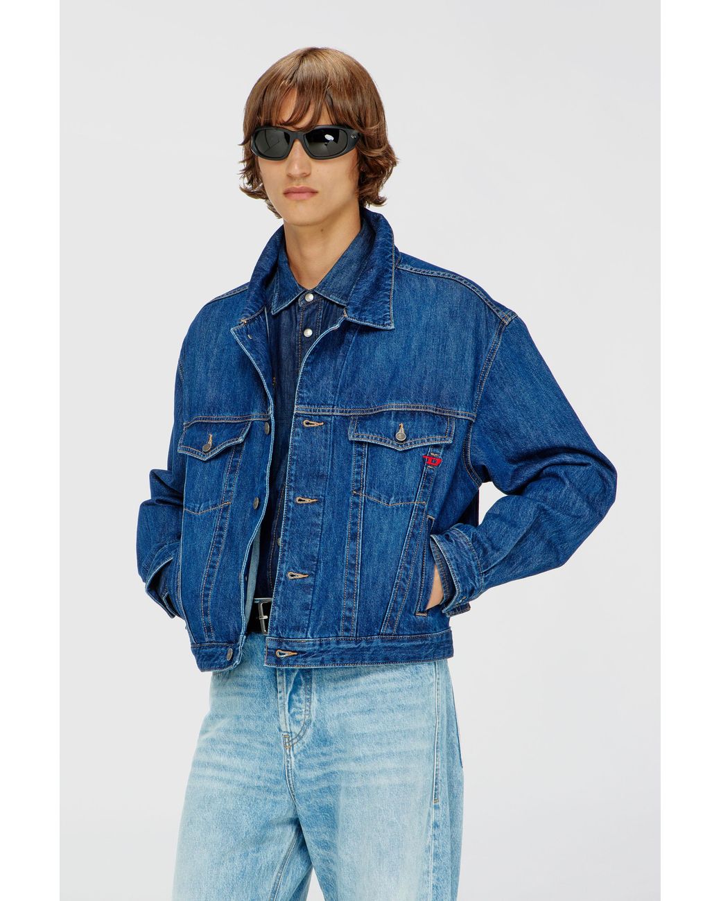 DIESEL Blue Trucker Jacket