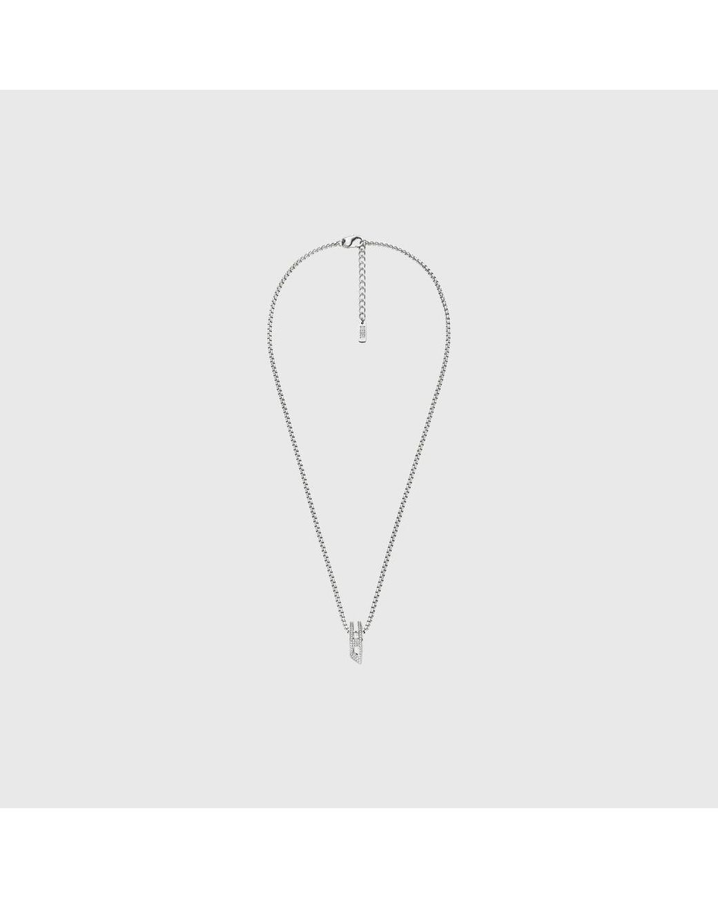 Collana di DIESEL in Metallic