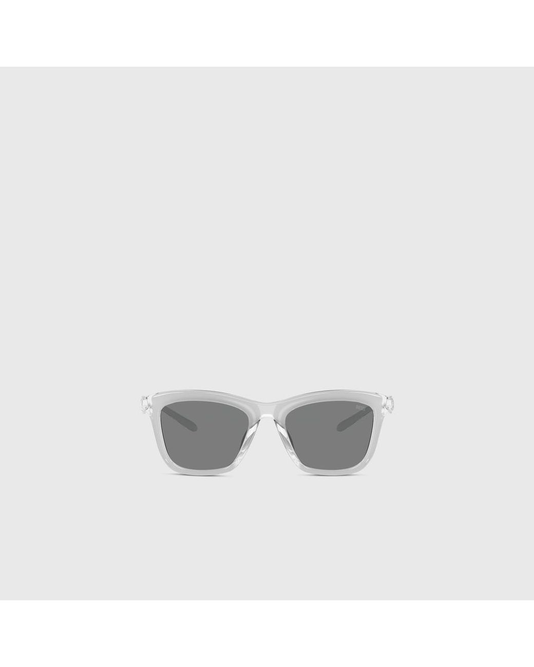 DIESEL Gray Eckige Sonnenbrille