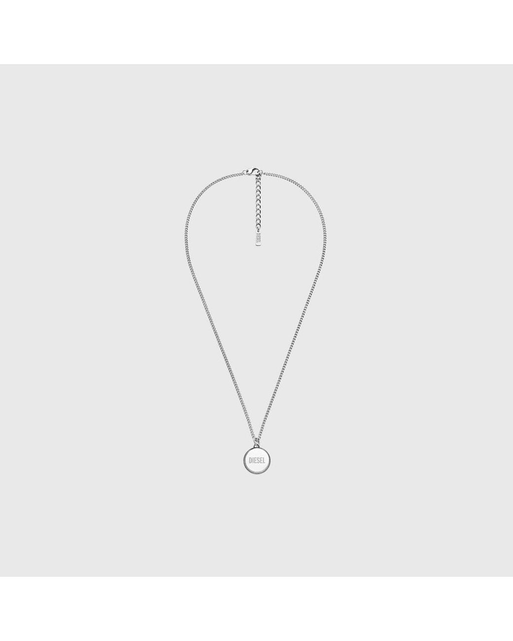 Collana di DIESEL in Metallic
