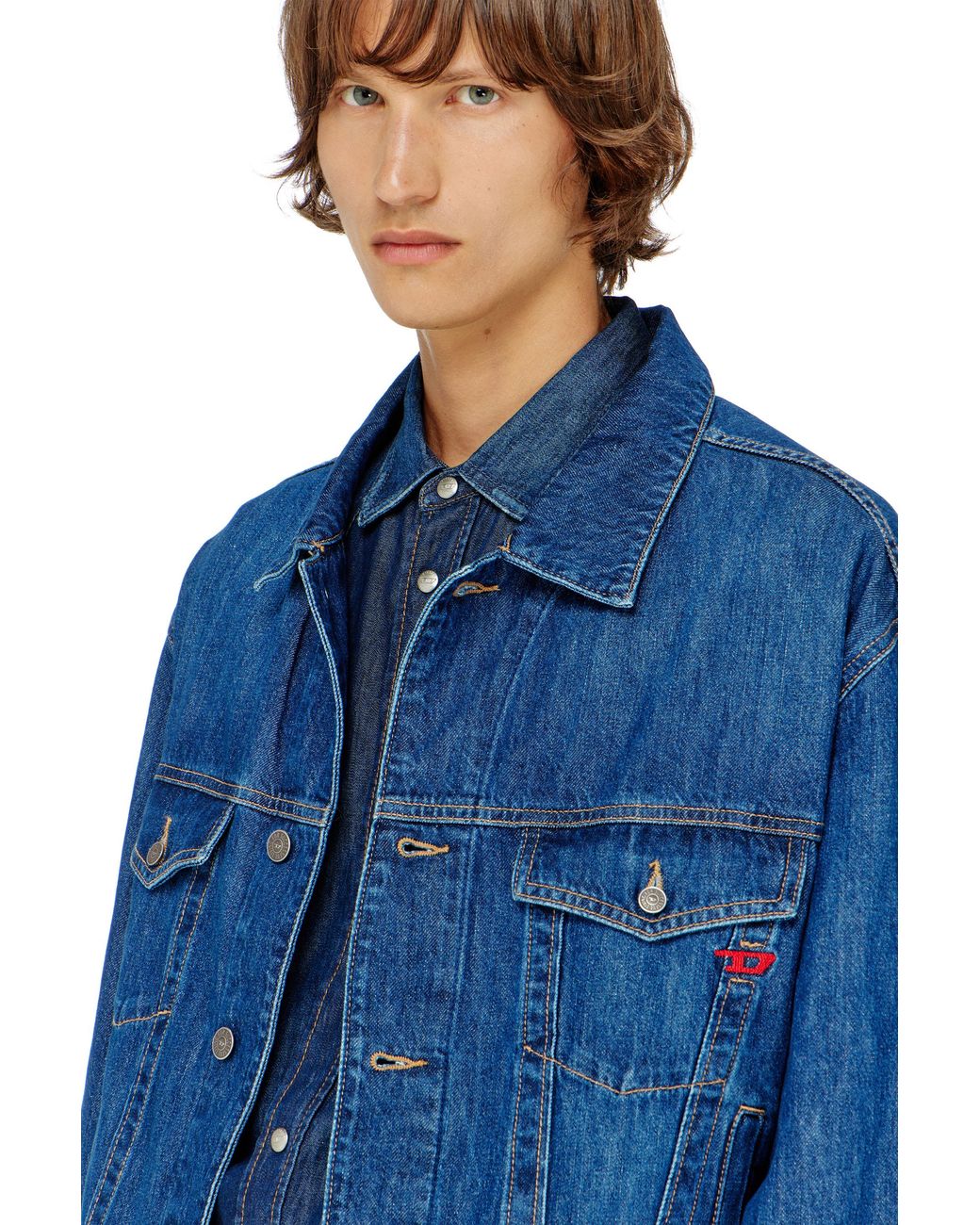DIESEL Blue Trucker Jacket
