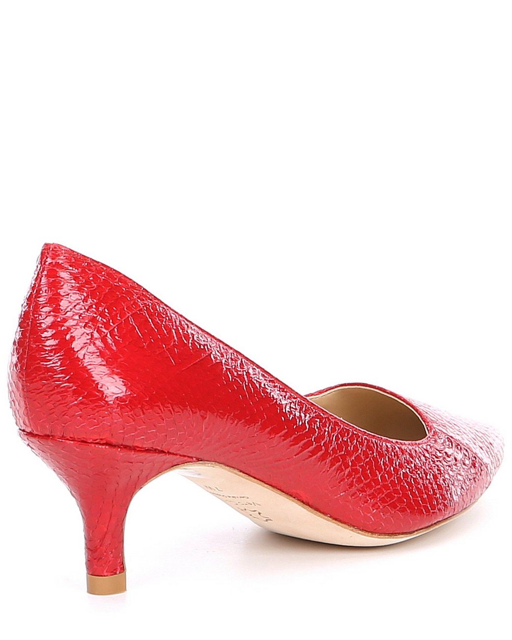 j renee red pumps