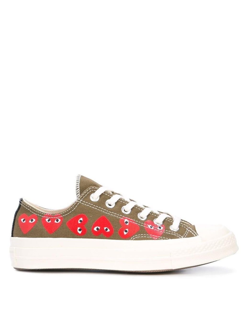 cdg play converse low