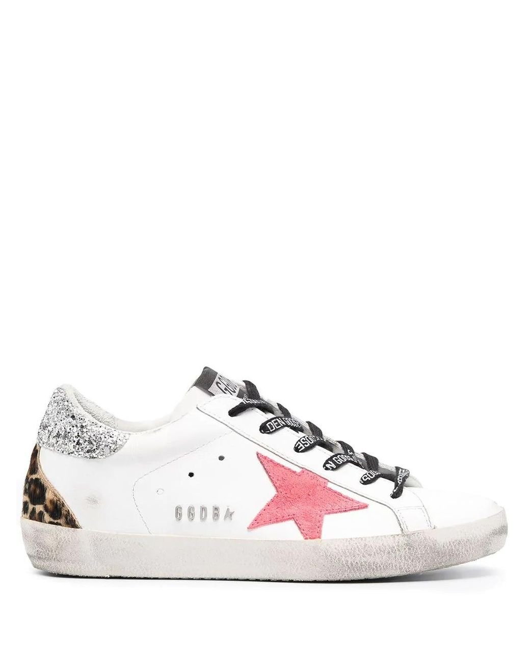 Golden Goose Deluxe Brand Leather Superstar Sneakers in White - Lyst