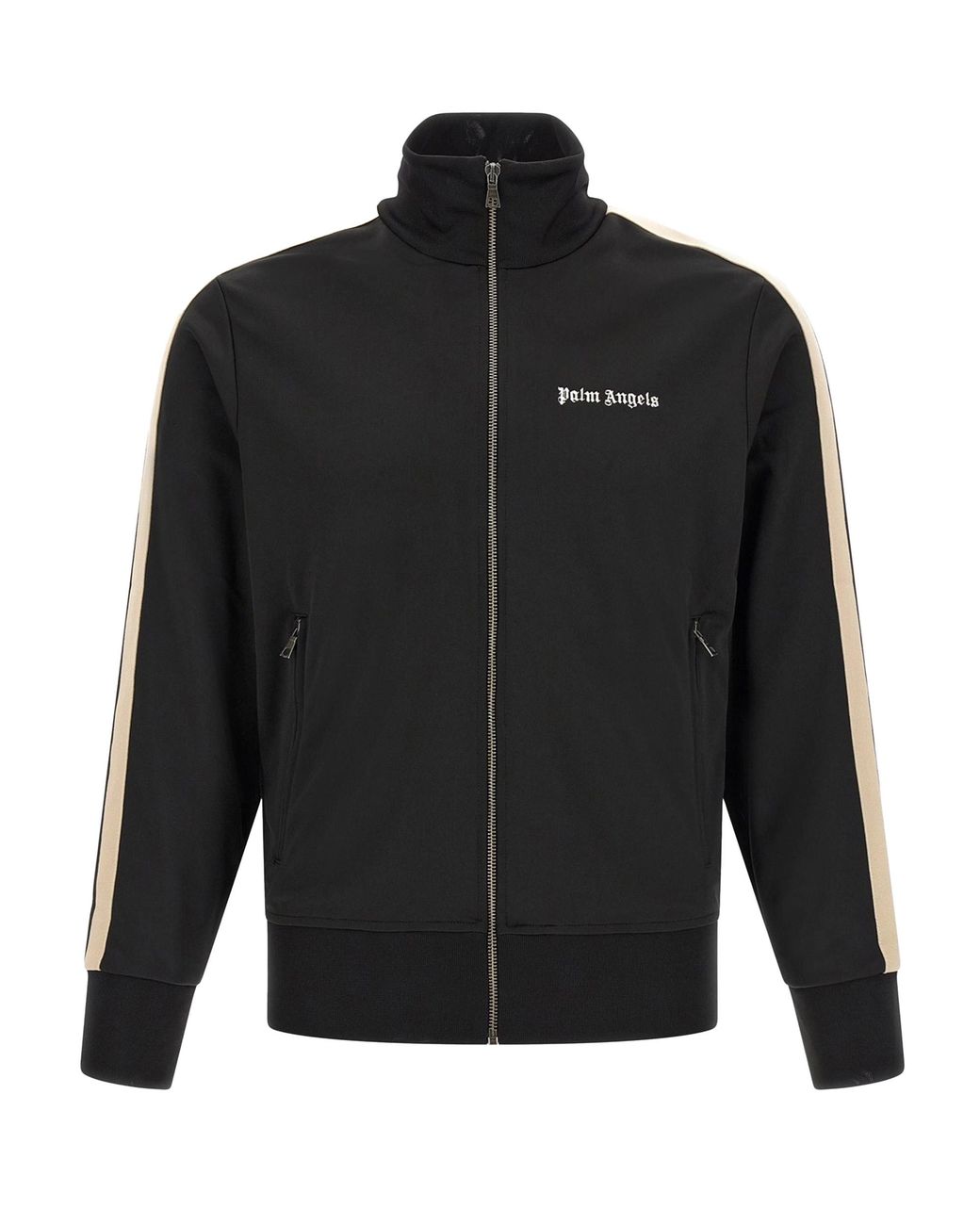 Palm Angels Black Felpa Classic Logo Off for men