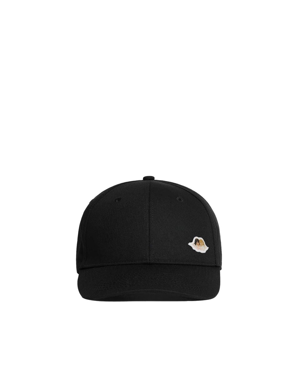 Cappellino Baseball Angel Patch di Fiorucci in Black