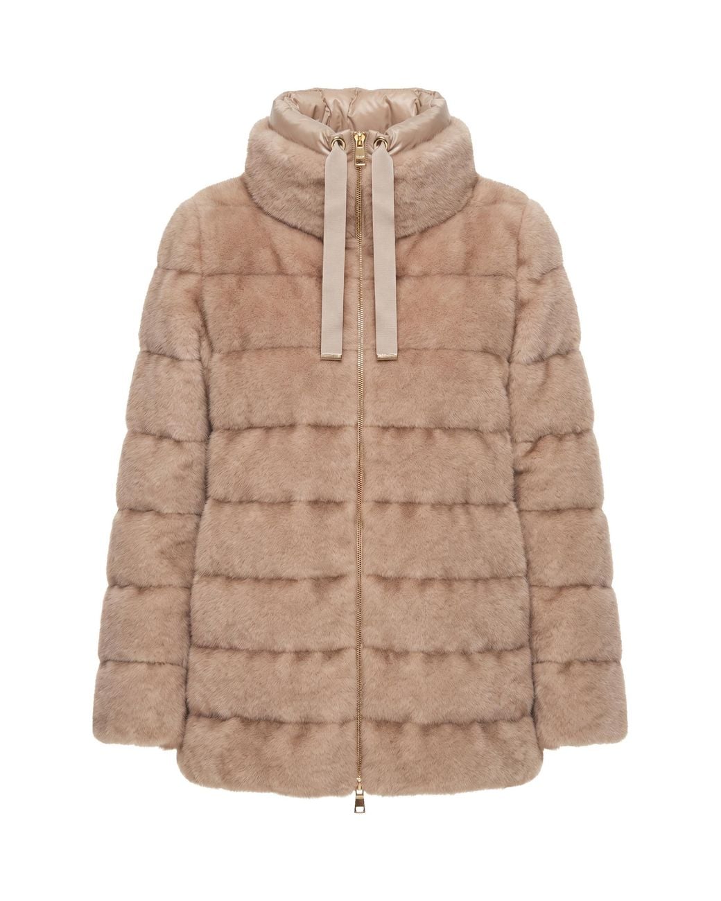 Herno Natural Piumino A Shape Cammello Chiaro