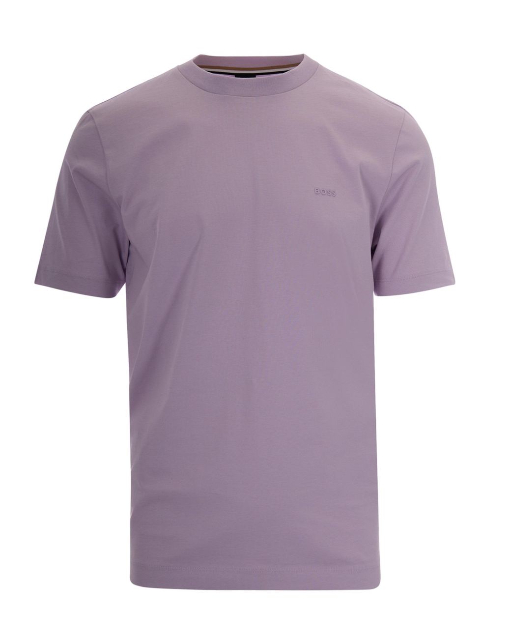 Boss Purple T-Shirt Thompson Open for men